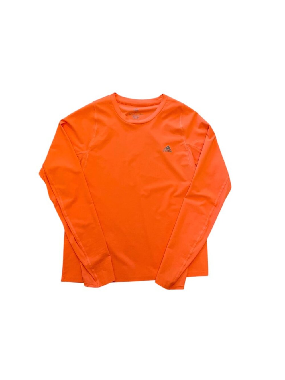 Adidas Fast Hybrid Running Long Sleeve Vibrant Orange Unisex Large